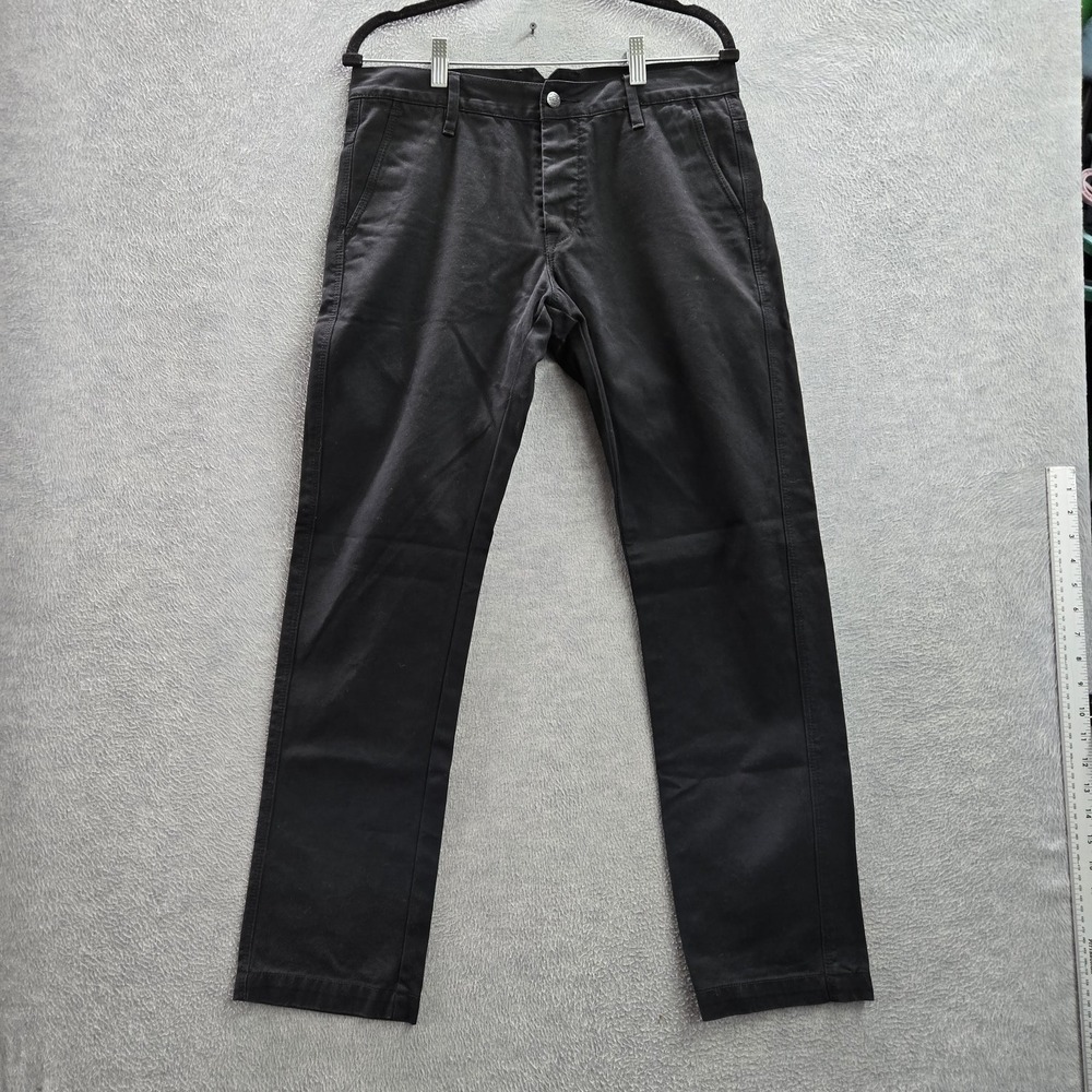 Levi's 510 Men Jeans 32X30 Black Denim Super Skinny Y2K 29" Inseam